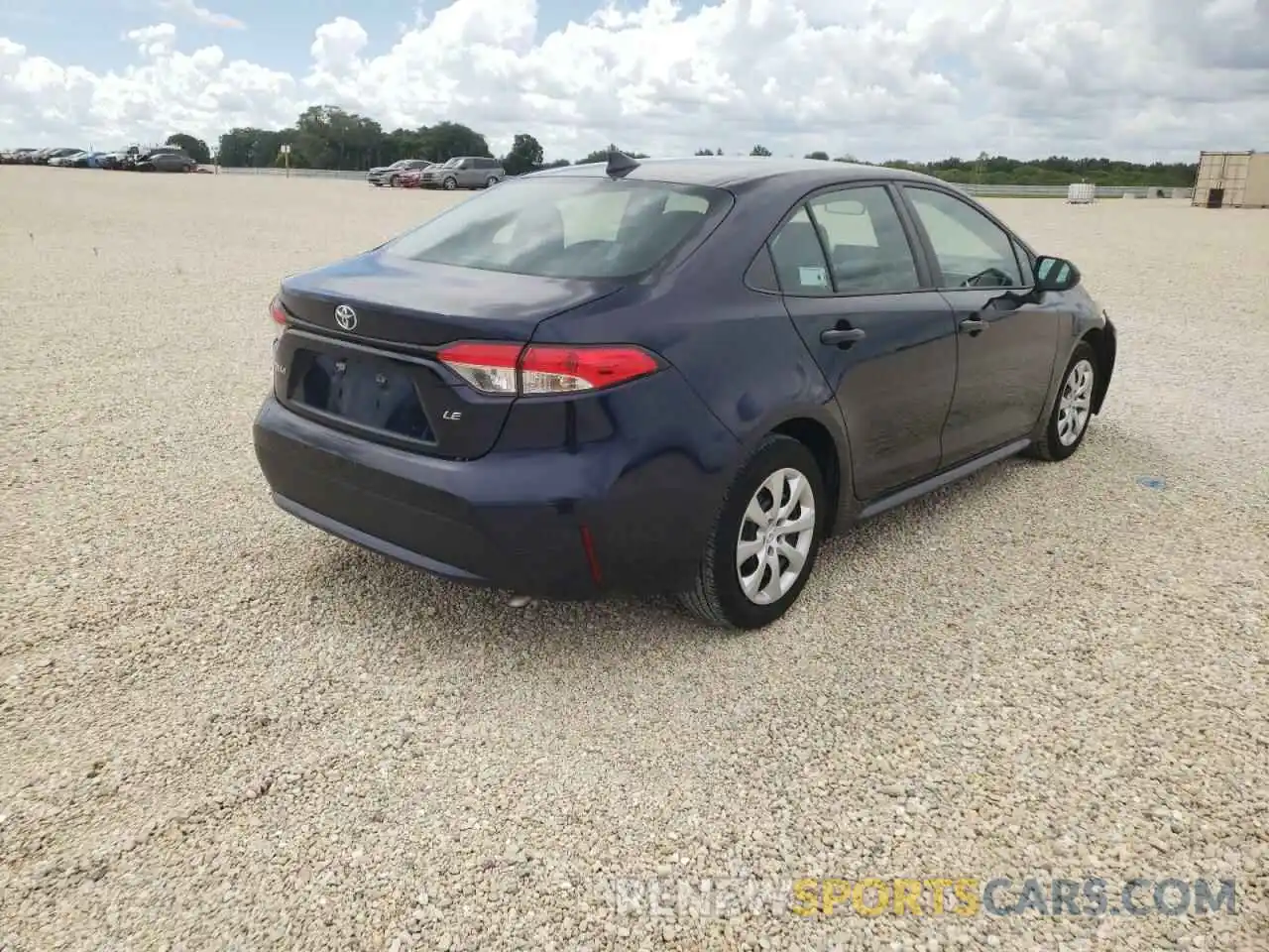 4 Photograph of a damaged car 5YFEPRAE9LP098780 TOYOTA COROLLA 2020