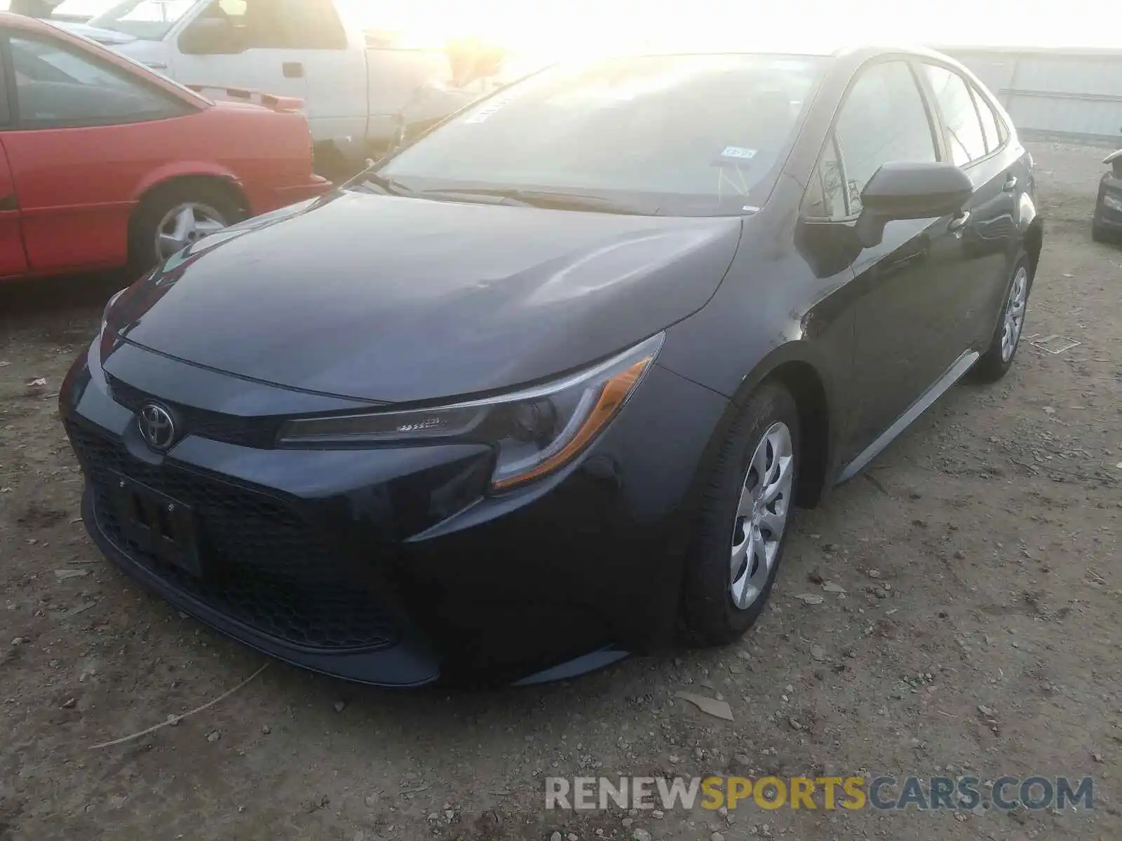 2 Photograph of a damaged car 5YFEPRAE9LP098956 TOYOTA COROLLA 2020