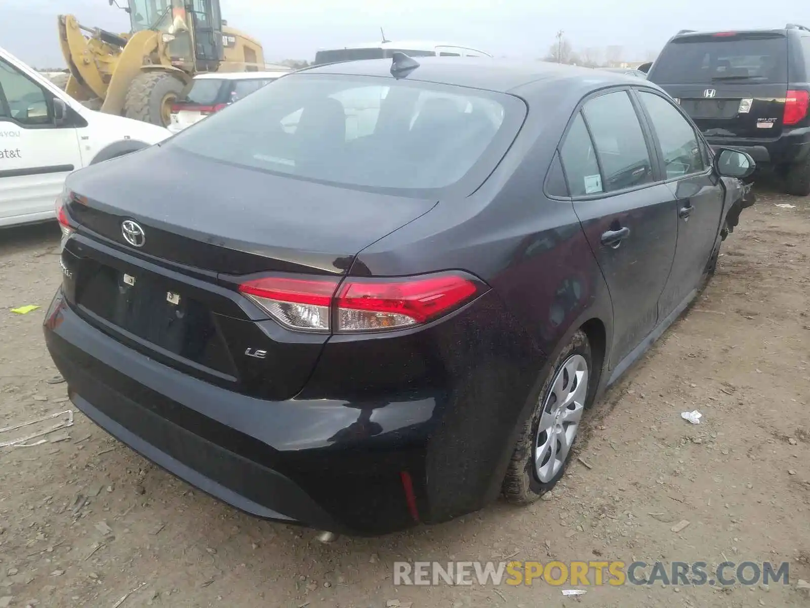 4 Photograph of a damaged car 5YFEPRAE9LP098956 TOYOTA COROLLA 2020