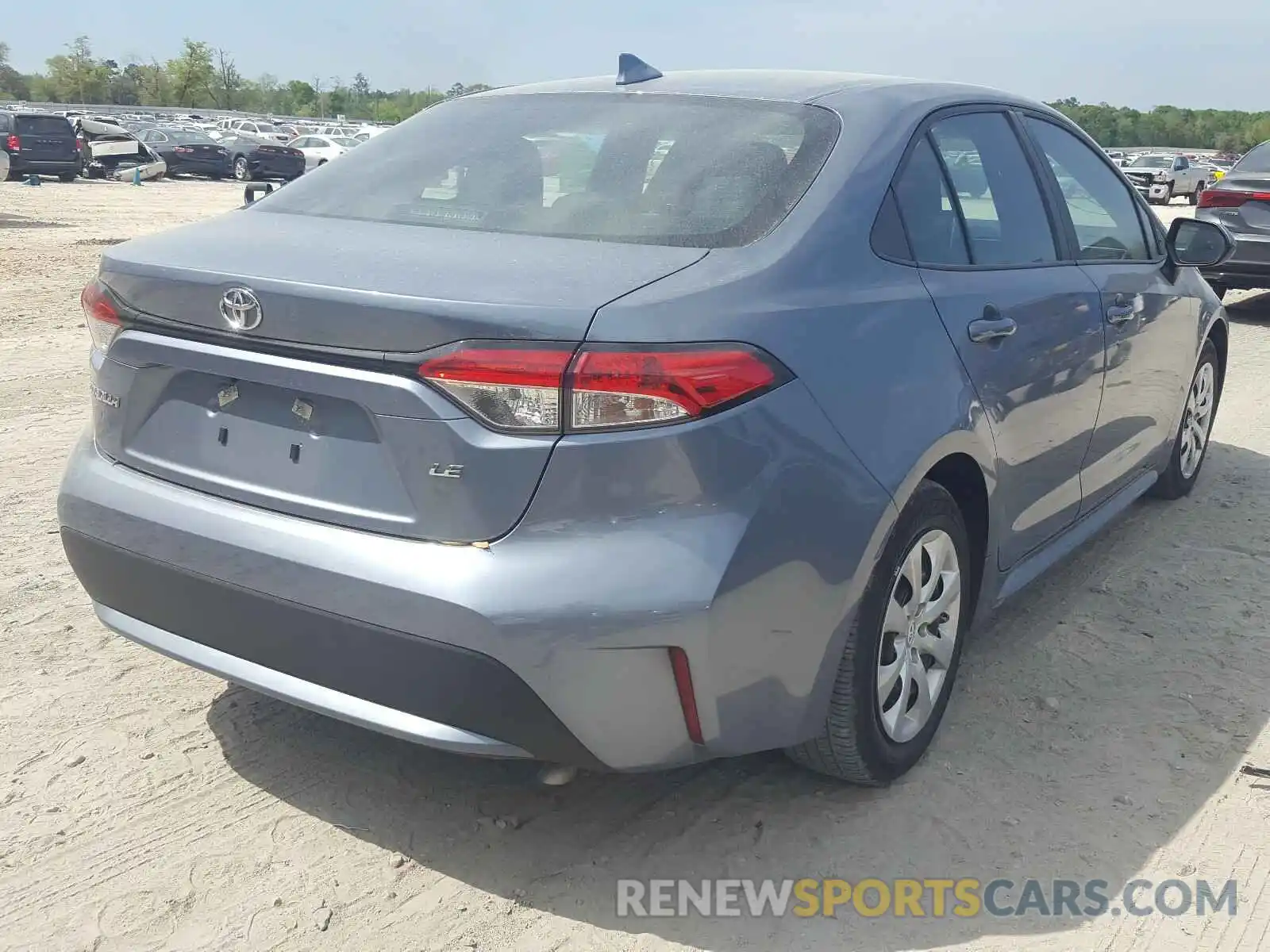 4 Photograph of a damaged car 5YFEPRAE9LP099055 TOYOTA COROLLA 2020