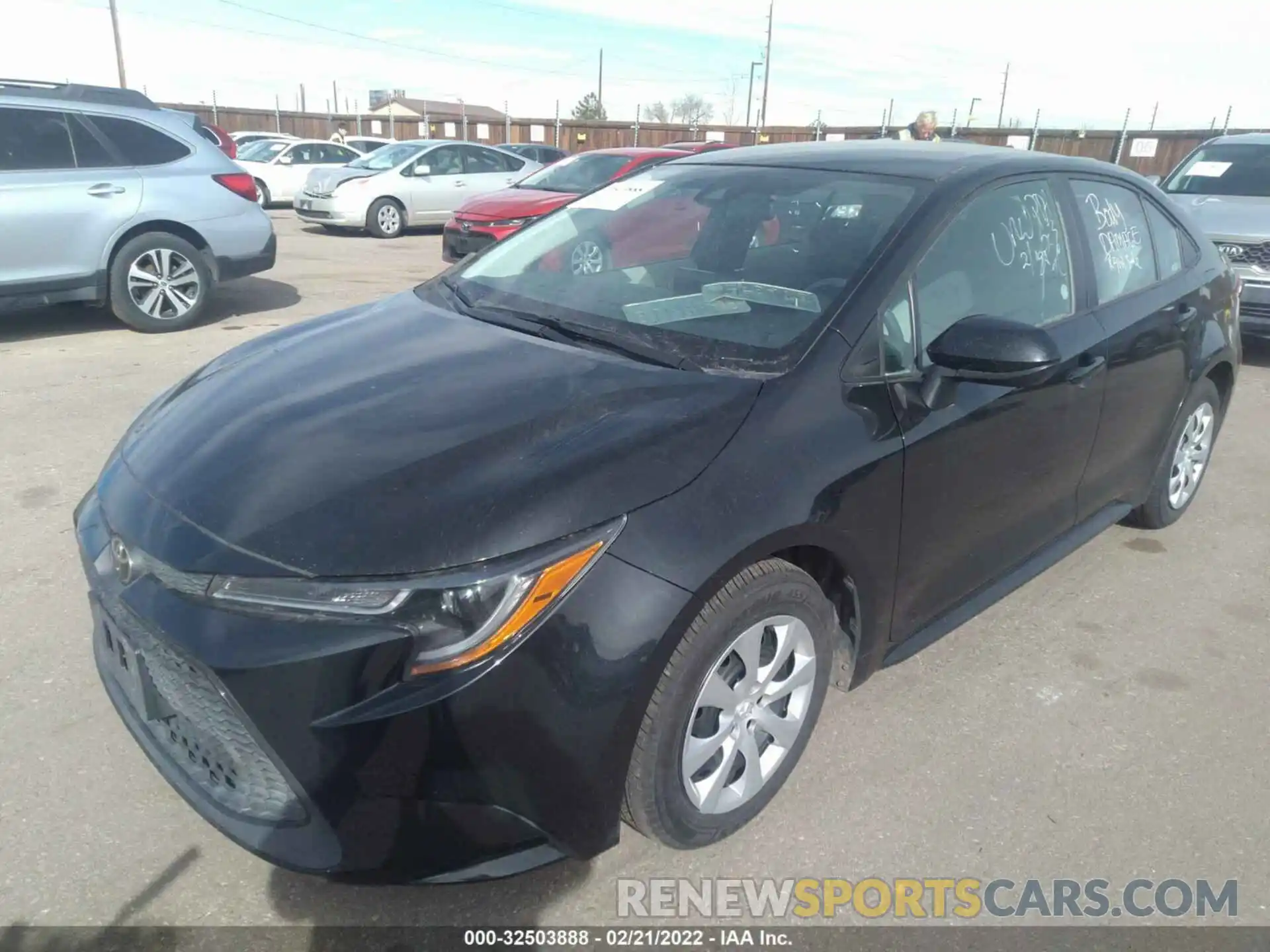 2 Photograph of a damaged car 5YFEPRAE9LP100799 TOYOTA COROLLA 2020