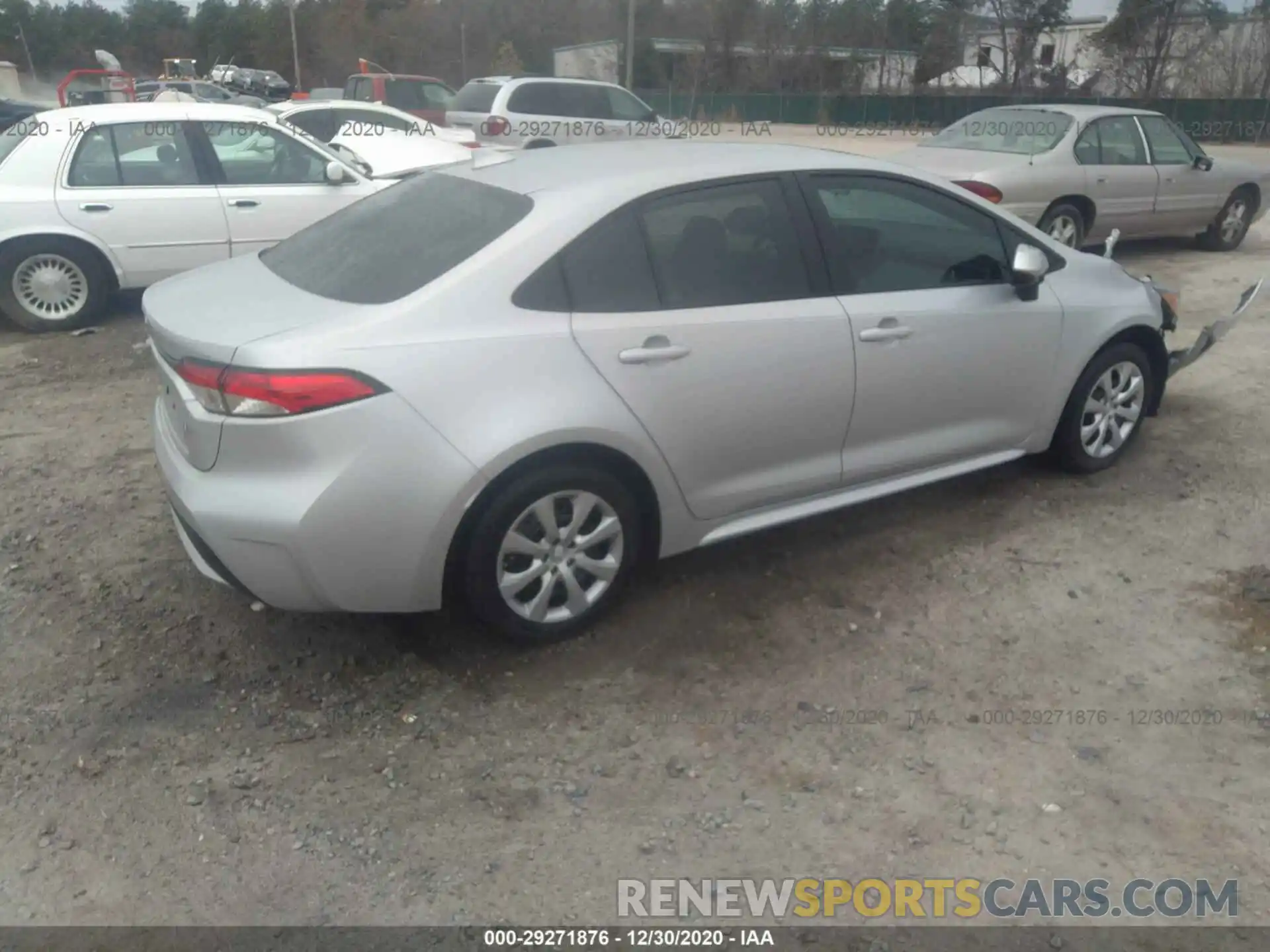 4 Photograph of a damaged car 5YFEPRAE9LP101113 TOYOTA COROLLA 2020