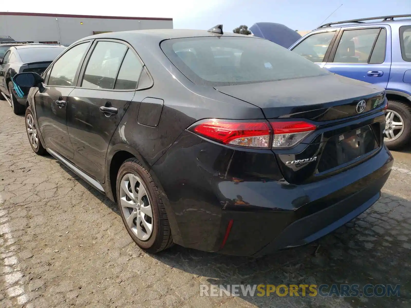 3 Photograph of a damaged car 5YFEPRAE9LP101192 TOYOTA COROLLA 2020