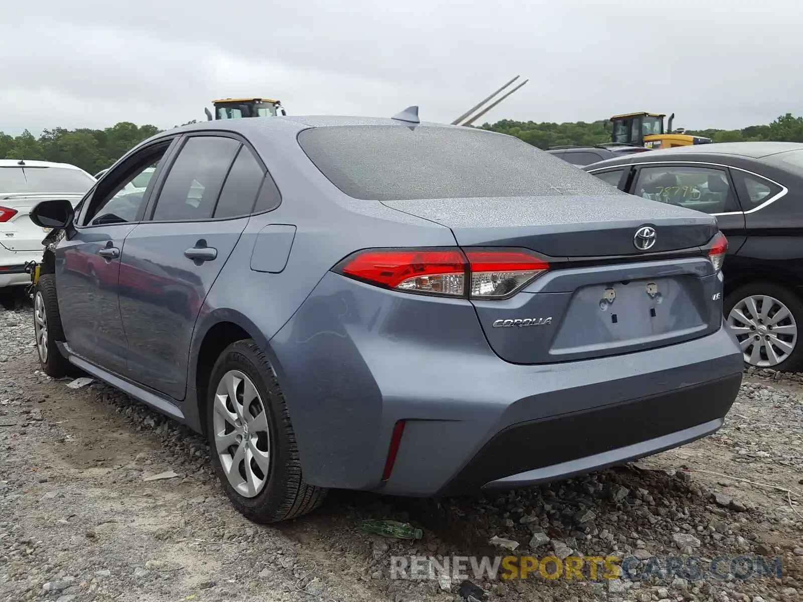 3 Photograph of a damaged car 5YFEPRAE9LP103556 TOYOTA COROLLA 2020