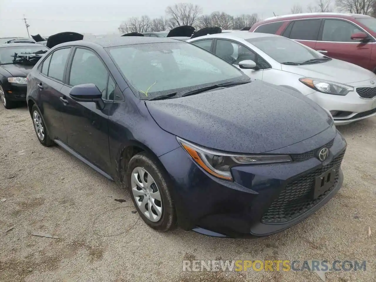 1 Photograph of a damaged car 5YFEPRAE9LP103881 TOYOTA COROLLA 2020