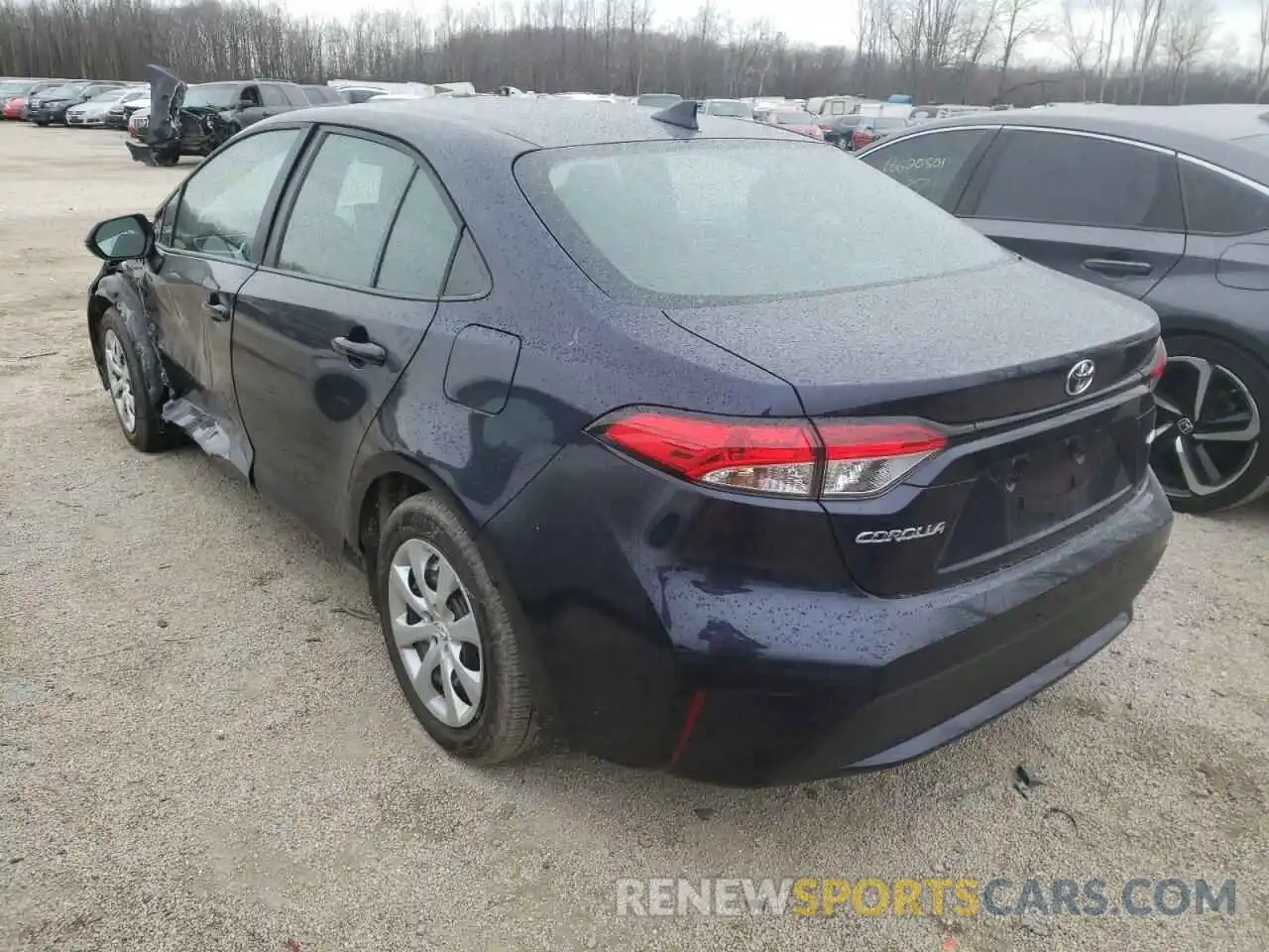 3 Photograph of a damaged car 5YFEPRAE9LP103881 TOYOTA COROLLA 2020