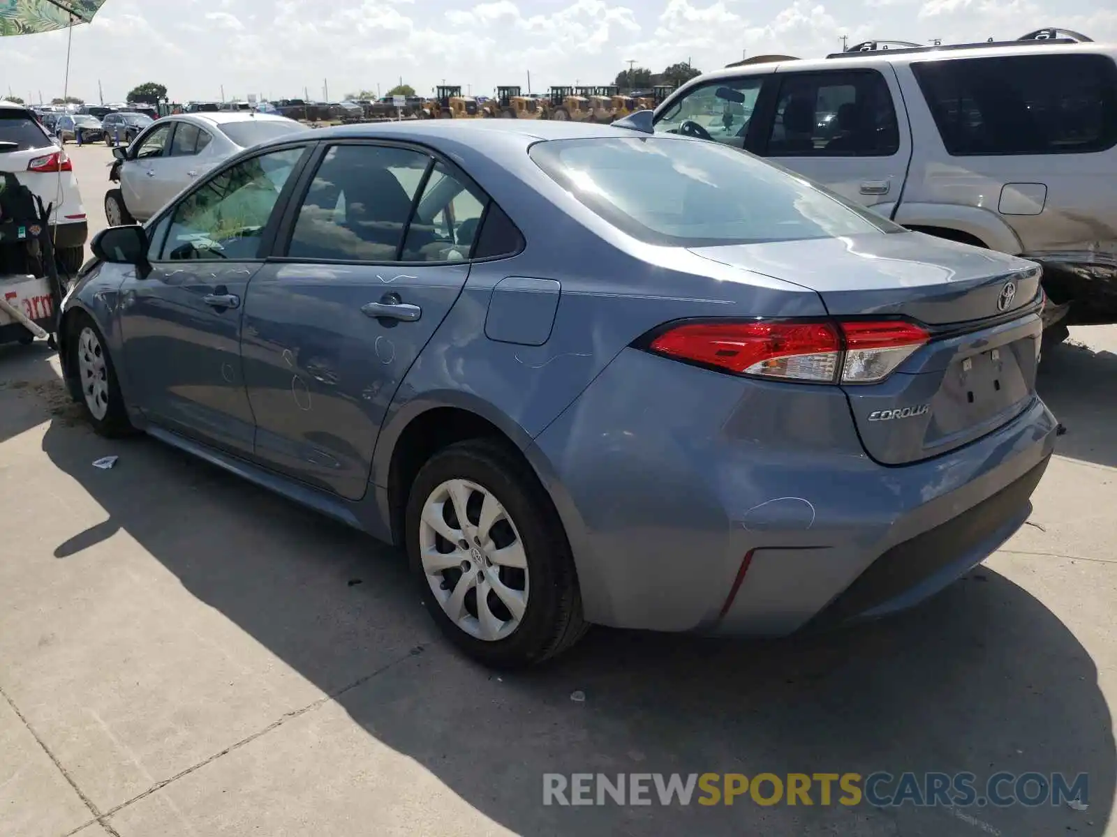 3 Photograph of a damaged car 5YFEPRAE9LP104691 TOYOTA COROLLA 2020