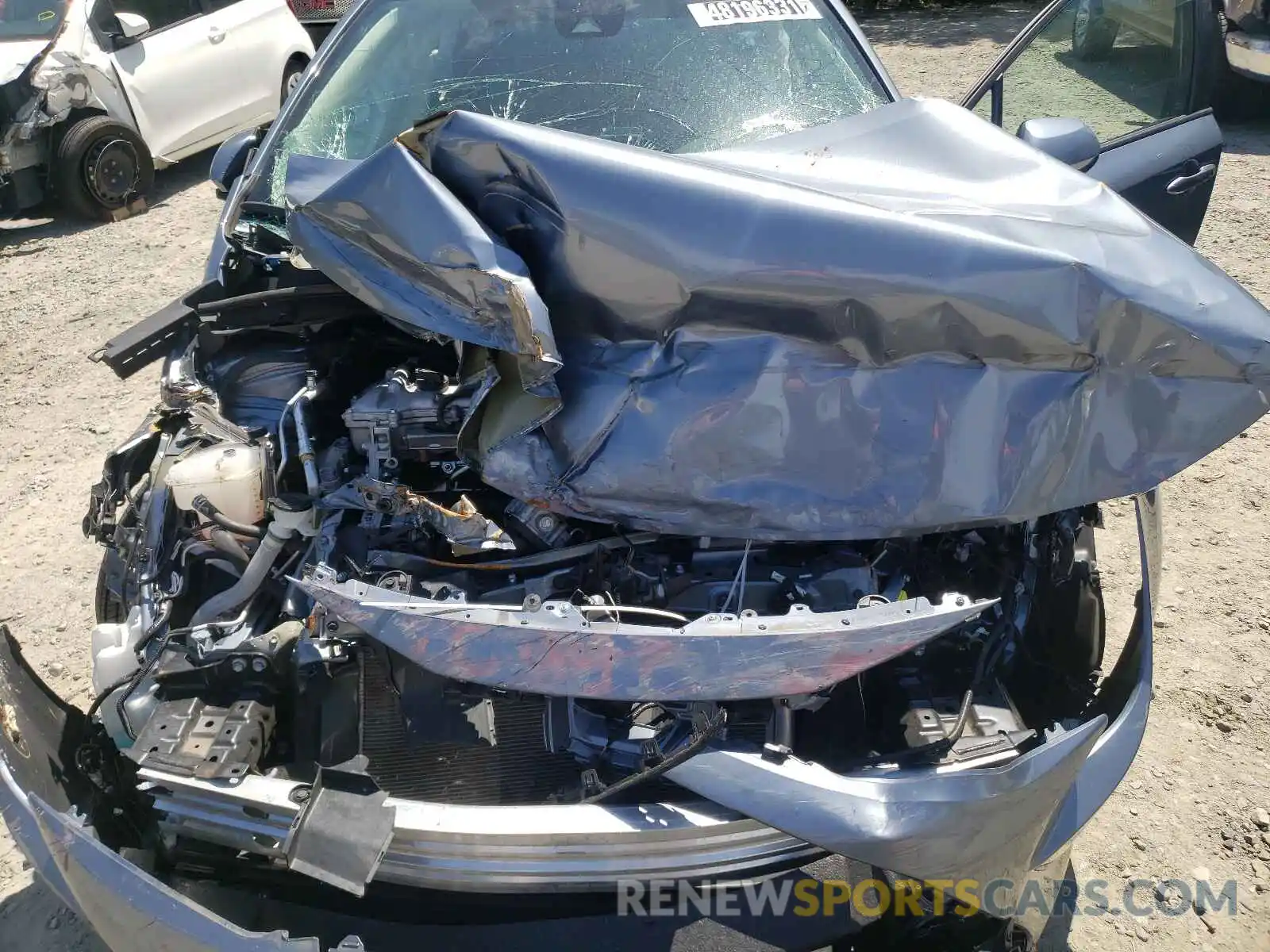 7 Photograph of a damaged car 5YFEPRAE9LP104805 TOYOTA COROLLA 2020