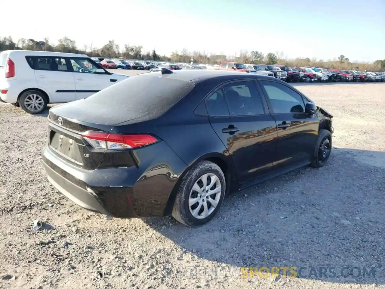 4 Photograph of a damaged car 5YFEPRAE9LP106618 TOYOTA COROLLA 2020