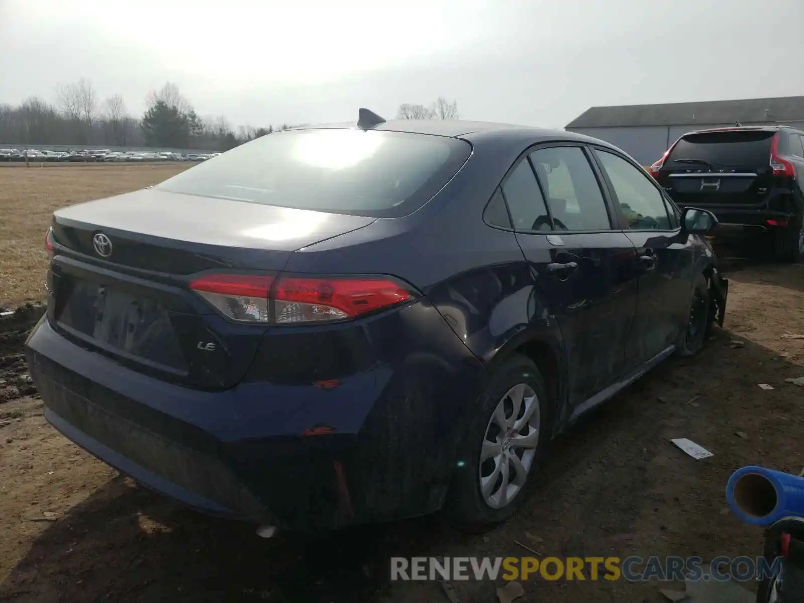 4 Photograph of a damaged car 5YFEPRAE9LP108157 TOYOTA COROLLA 2020