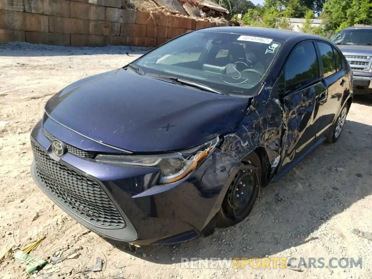 10 Photograph of a damaged car 5YFEPRAE9LP108417 TOYOTA COROLLA 2020