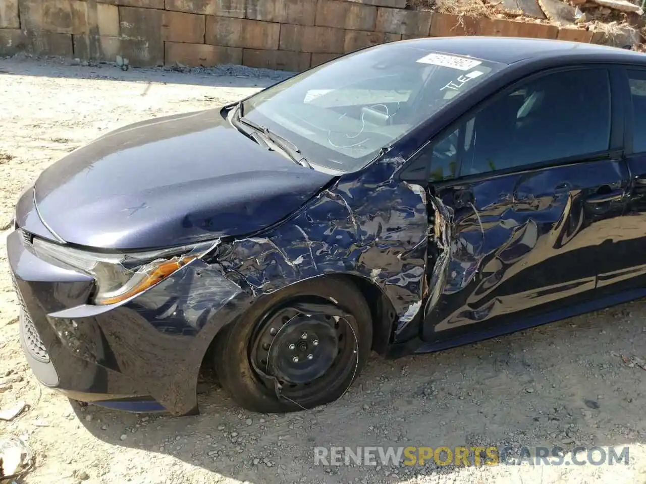 9 Photograph of a damaged car 5YFEPRAE9LP108417 TOYOTA COROLLA 2020