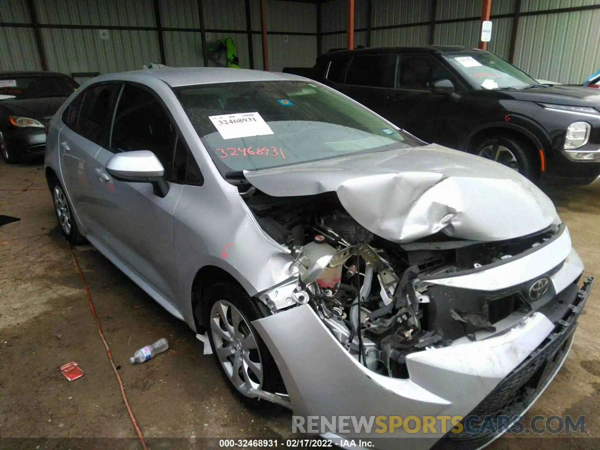 6 Photograph of a damaged car 5YFEPRAE9LP111513 TOYOTA COROLLA 2020