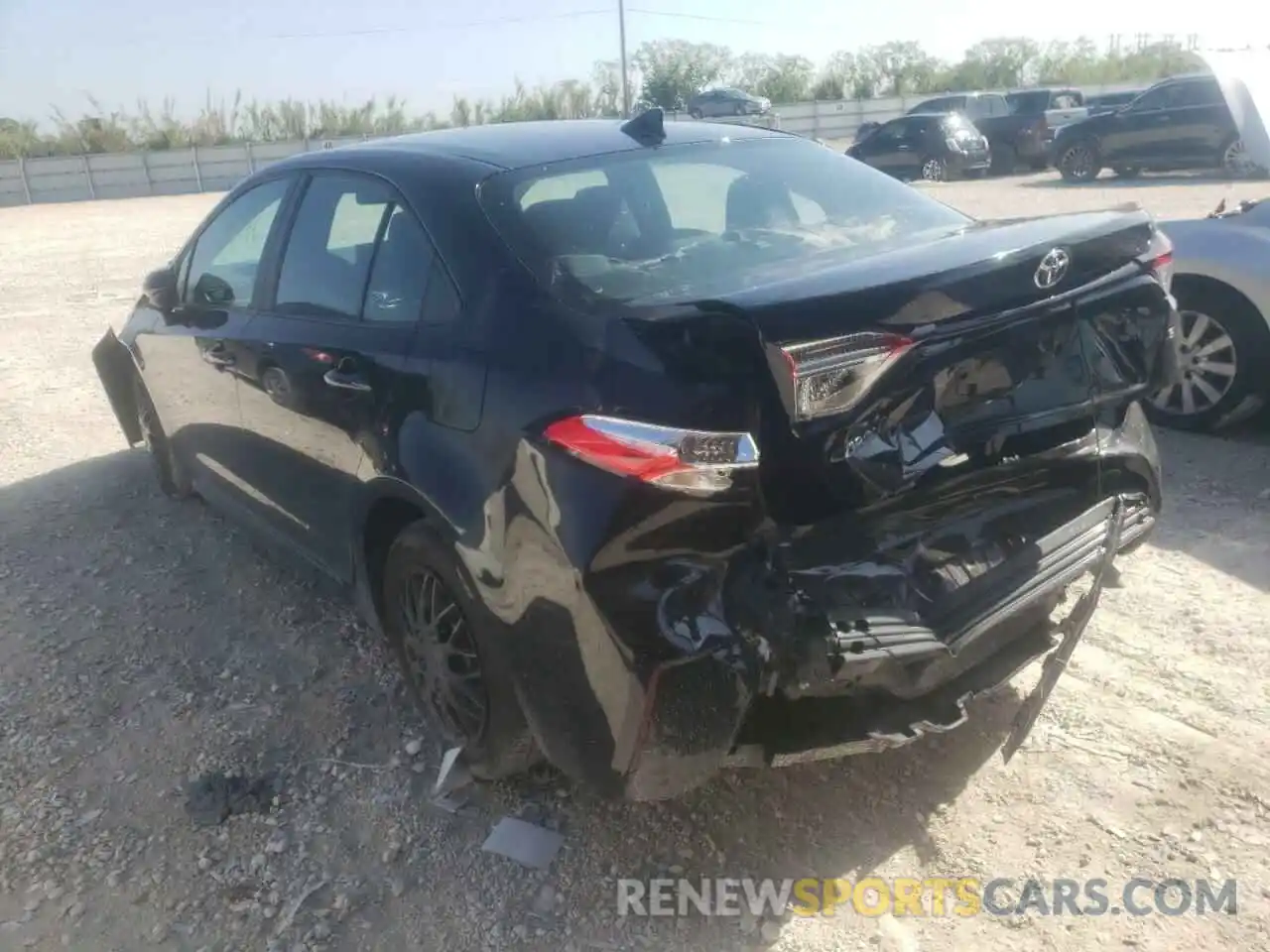 3 Photograph of a damaged car 5YFEPRAE9LP112211 TOYOTA COROLLA 2020