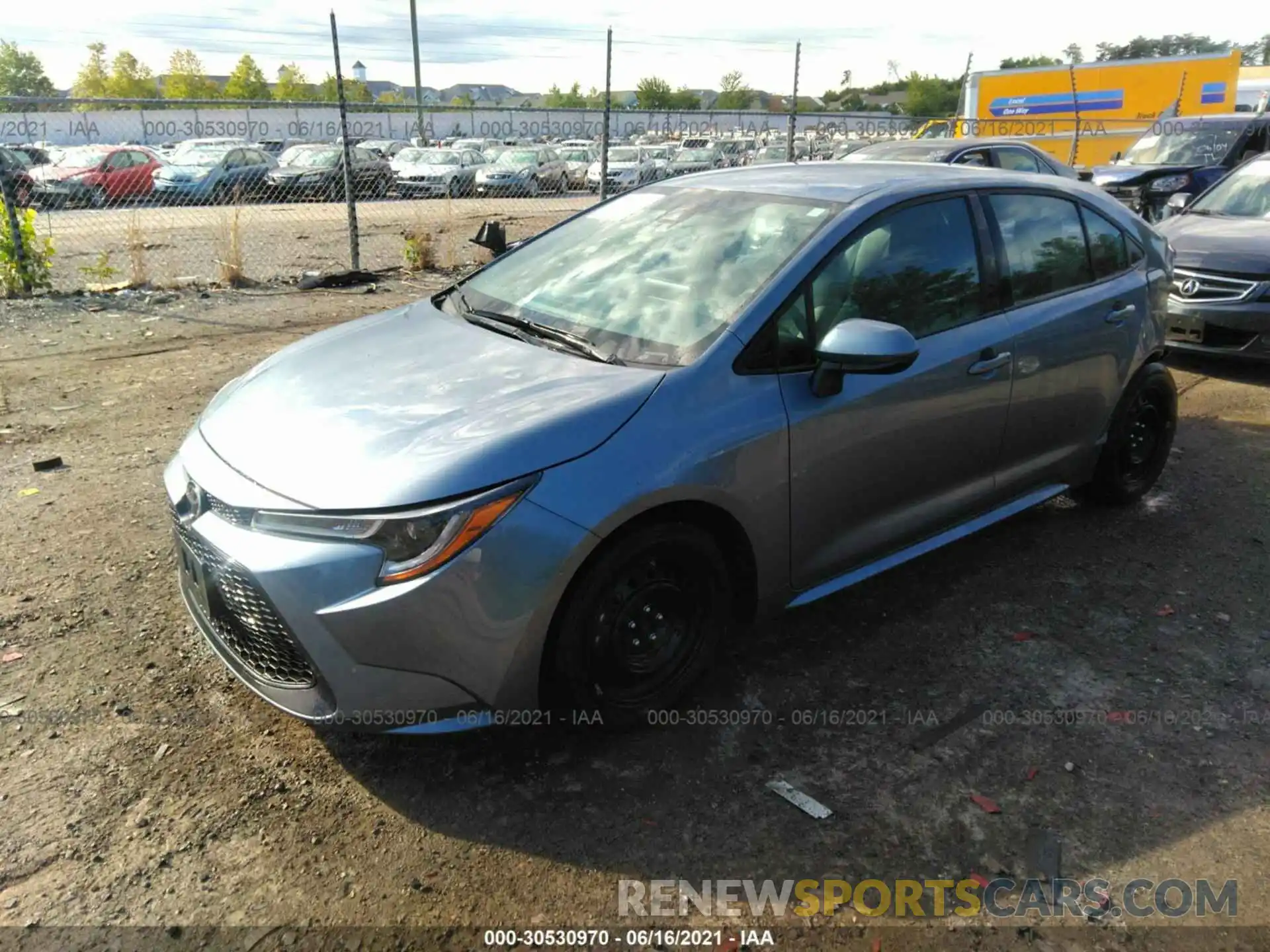 2 Photograph of a damaged car 5YFEPRAE9LP112659 TOYOTA COROLLA 2020