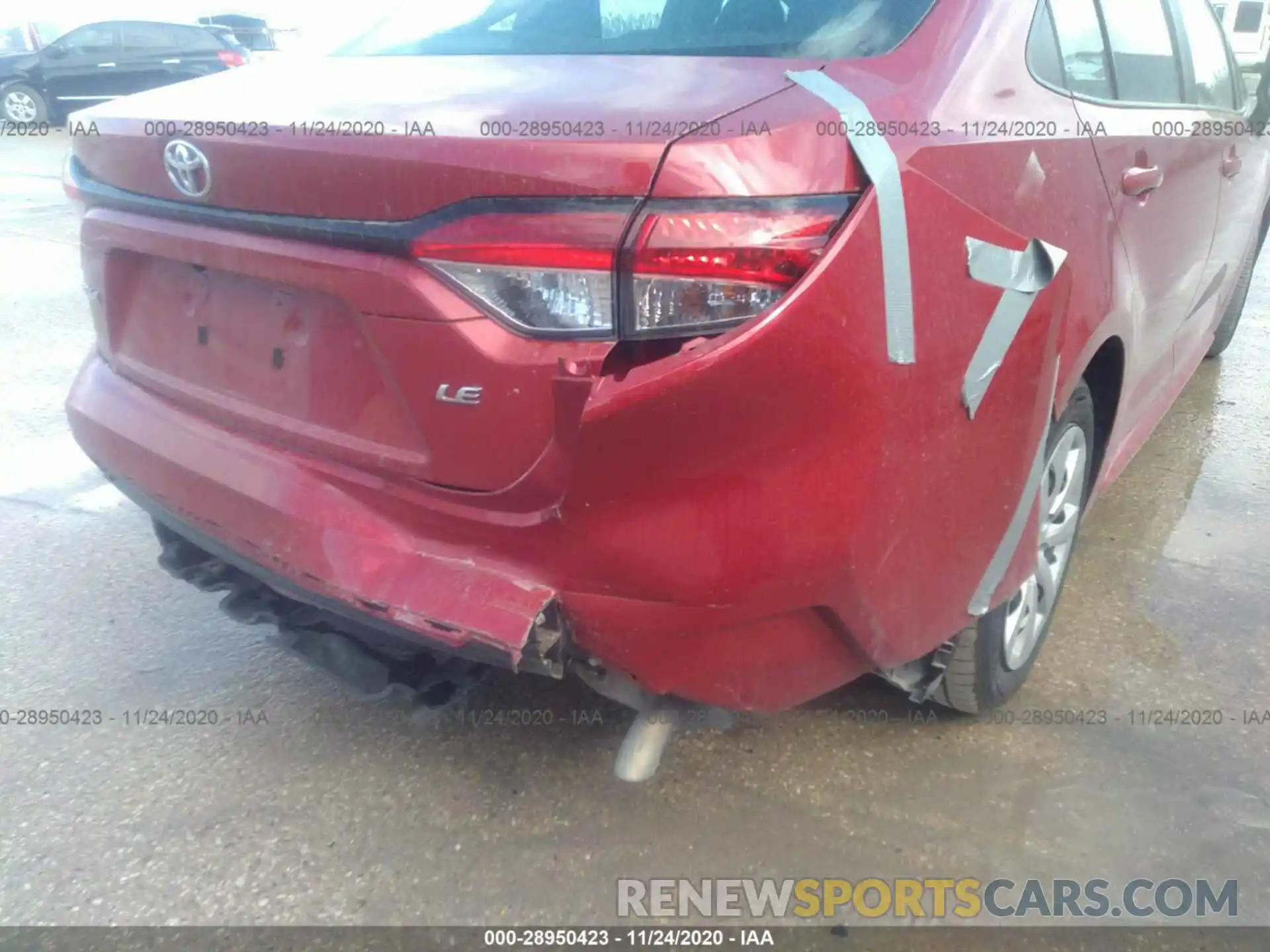 6 Photograph of a damaged car 5YFEPRAE9LP114508 TOYOTA COROLLA 2020