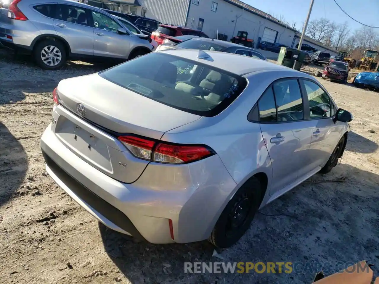 4 Photograph of a damaged car 5YFEPRAE9LP114721 TOYOTA COROLLA 2020