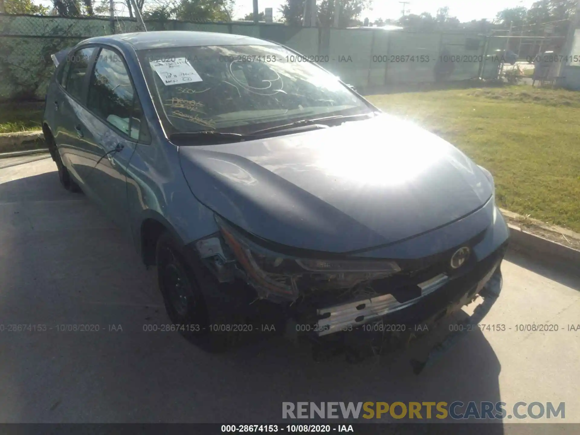 6 Photograph of a damaged car 5YFEPRAE9LP114881 TOYOTA COROLLA 2020