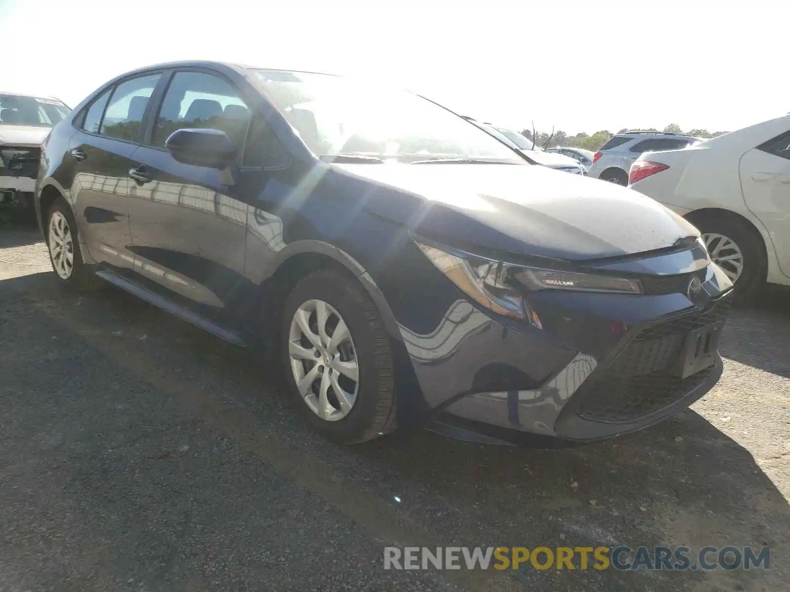 1 Photograph of a damaged car 5YFEPRAE9LP115044 TOYOTA COROLLA 2020