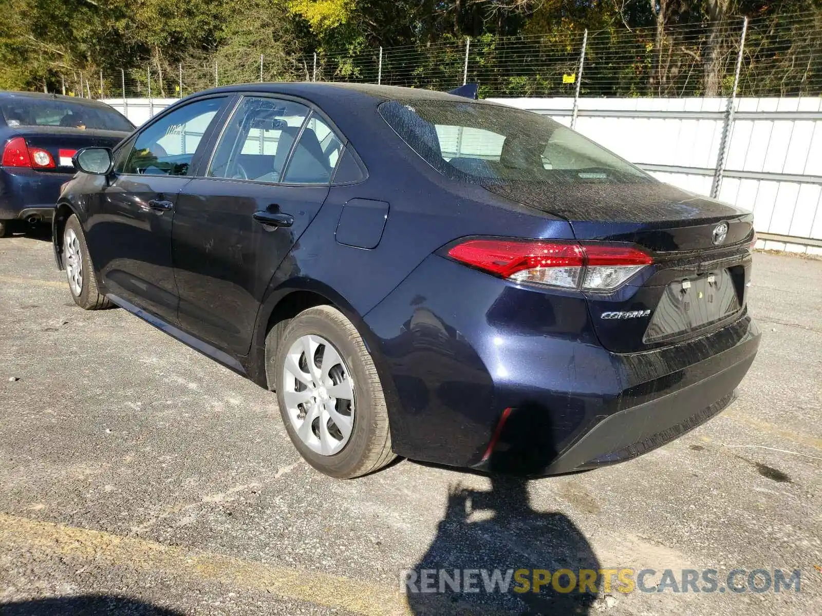 3 Photograph of a damaged car 5YFEPRAE9LP115044 TOYOTA COROLLA 2020