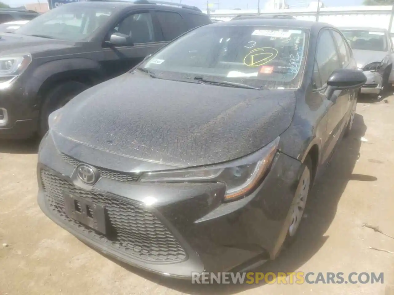 2 Photograph of a damaged car 5YFEPRAE9LP115965 TOYOTA COROLLA 2020