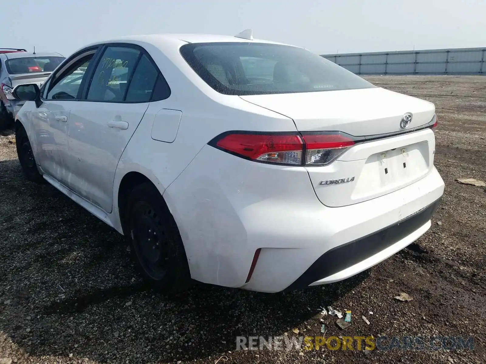 3 Photograph of a damaged car 5YFEPRAE9LP116615 TOYOTA COROLLA 2020