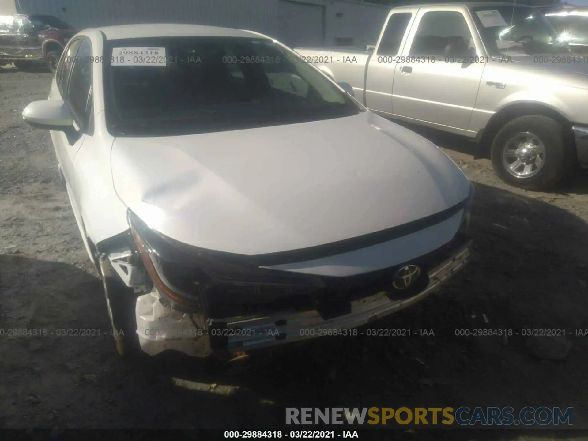 6 Photograph of a damaged car 5YFEPRAE9LP118011 TOYOTA COROLLA 2020