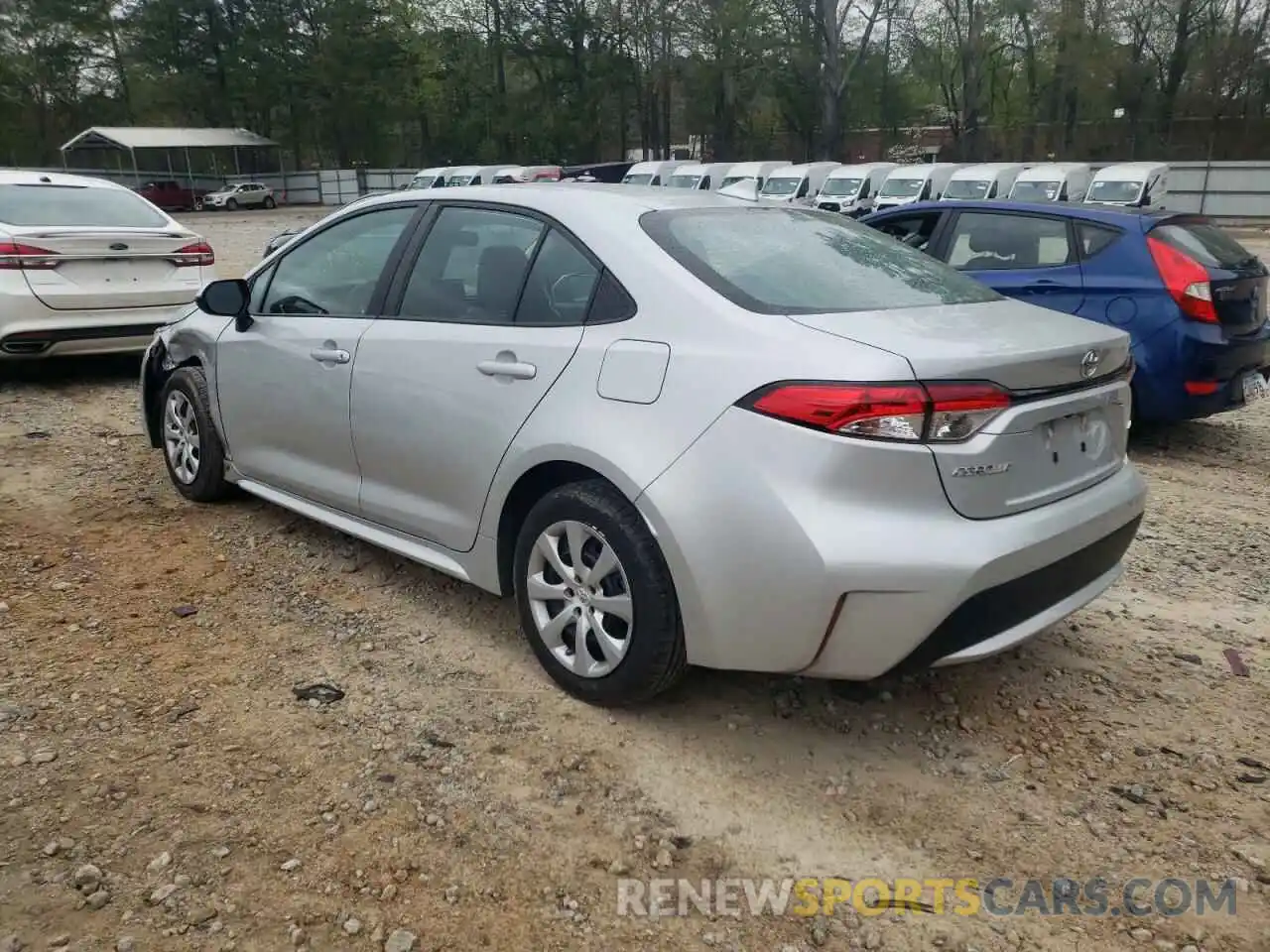 3 Photograph of a damaged car 5YFEPRAE9LP118557 TOYOTA COROLLA 2020