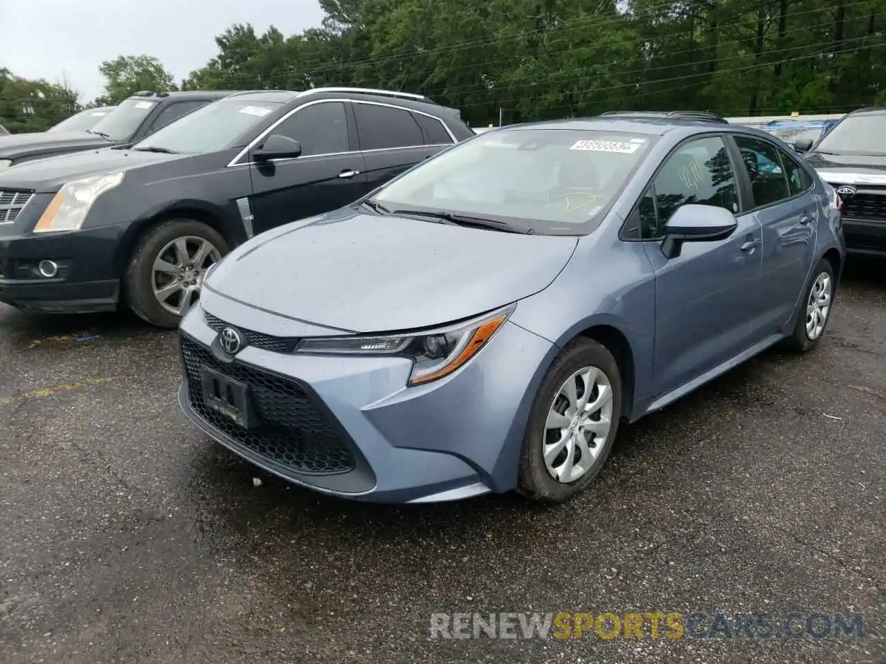 2 Photograph of a damaged car 5YFEPRAE9LP119790 TOYOTA COROLLA 2020