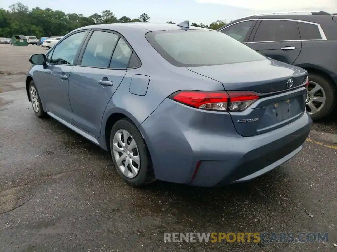 3 Photograph of a damaged car 5YFEPRAE9LP119790 TOYOTA COROLLA 2020