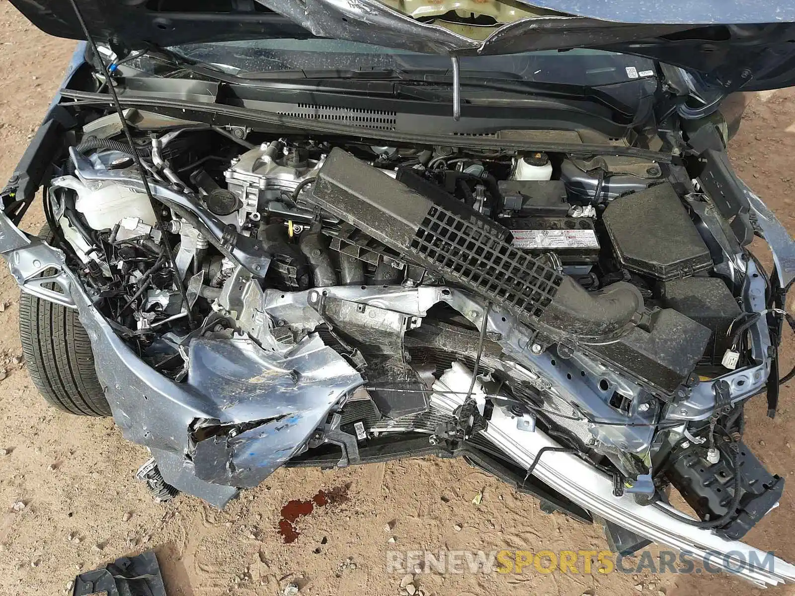 7 Photograph of a damaged car 5YFEPRAE9LP120065 TOYOTA COROLLA 2020