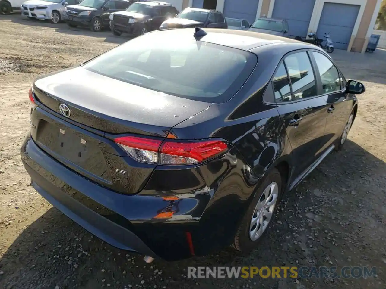 4 Photograph of a damaged car 5YFEPRAE9LP120342 TOYOTA COROLLA 2020