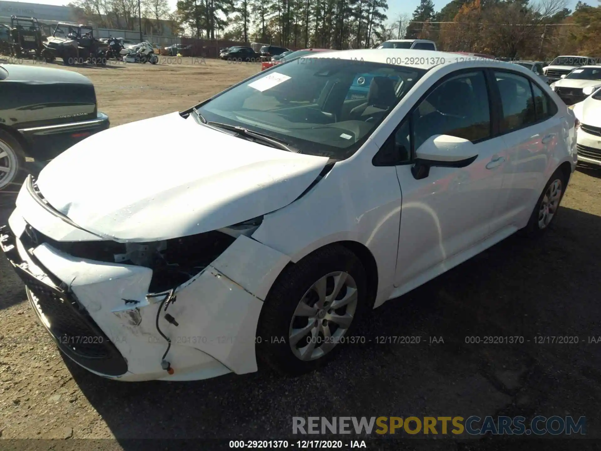 2 Photograph of a damaged car 5YFEPRAE9LP120731 TOYOTA COROLLA 2020