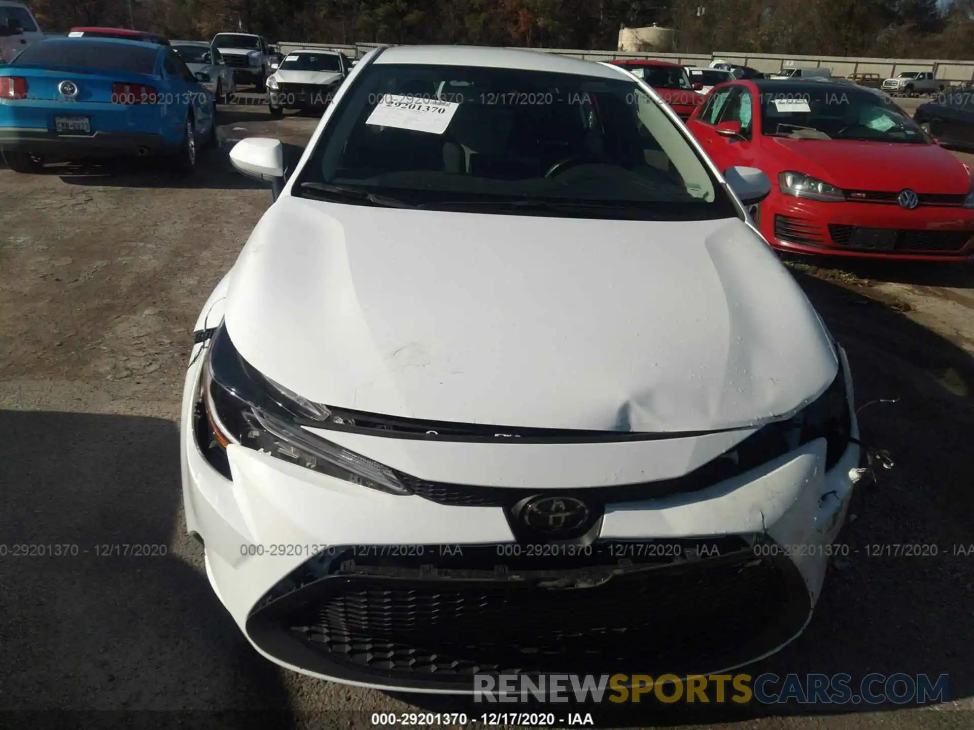 6 Photograph of a damaged car 5YFEPRAE9LP120731 TOYOTA COROLLA 2020