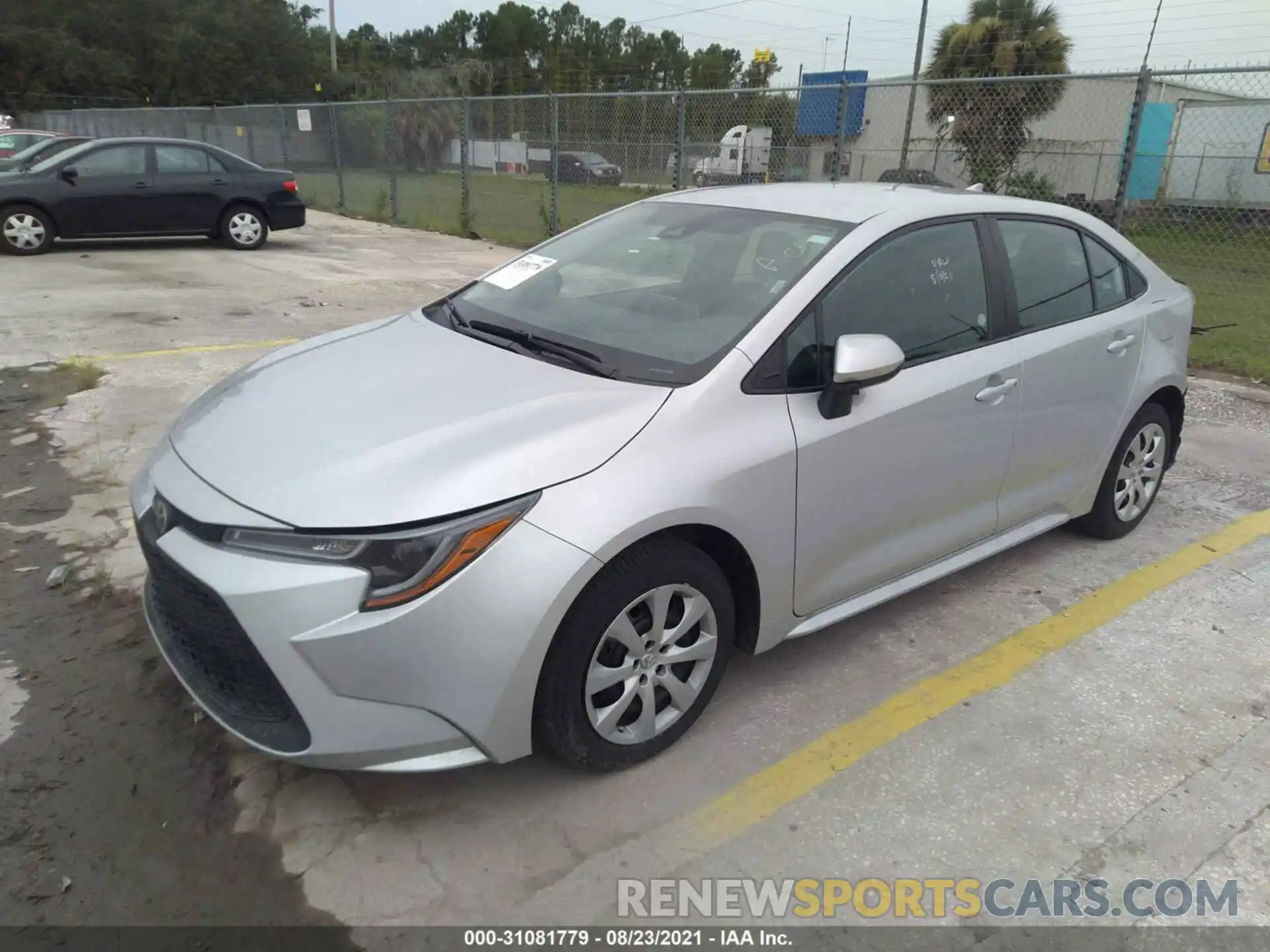 2 Photograph of a damaged car 5YFEPRAE9LP120809 TOYOTA COROLLA 2020