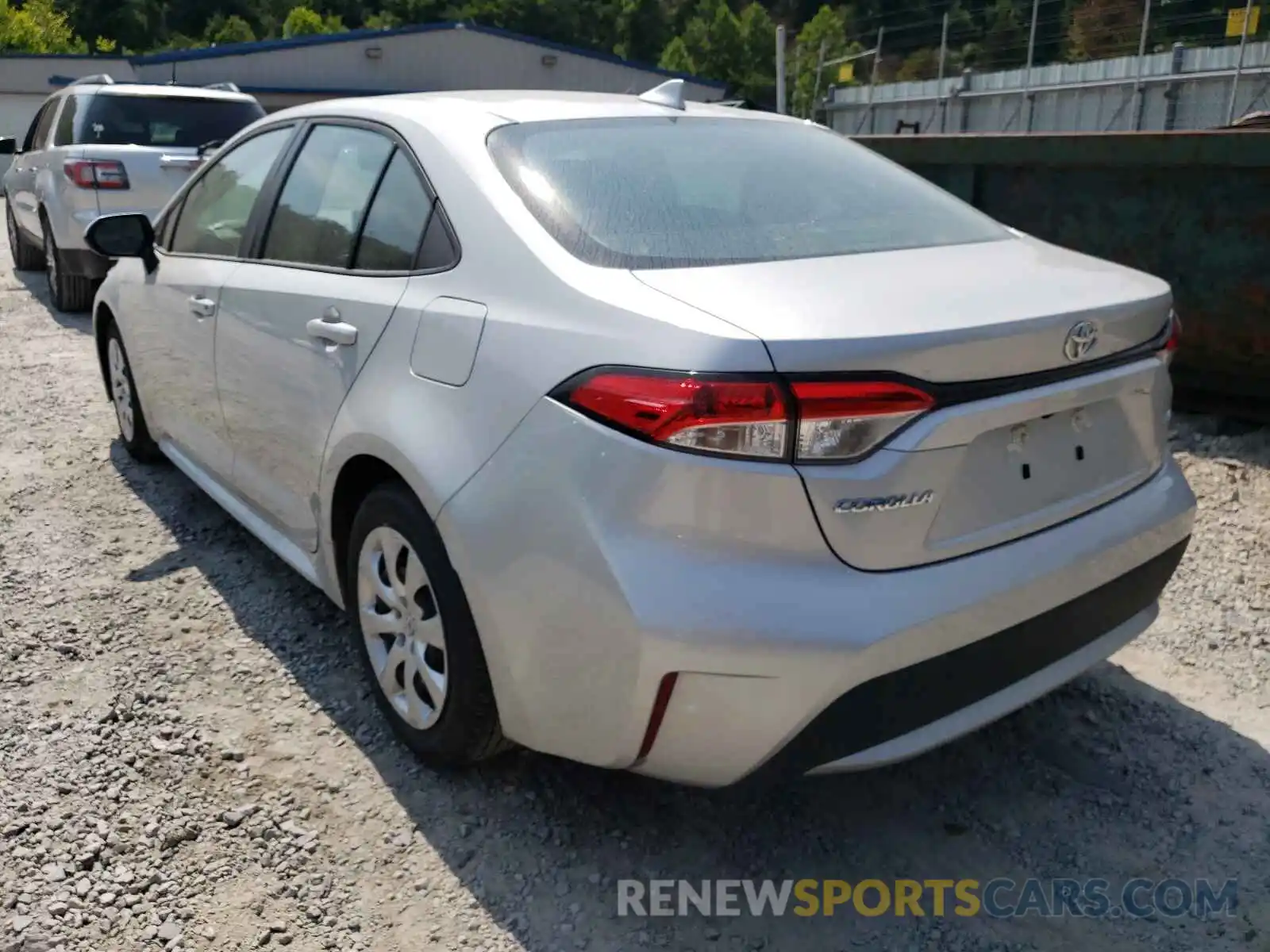 3 Photograph of a damaged car 5YFEPRAE9LP121118 TOYOTA COROLLA 2020