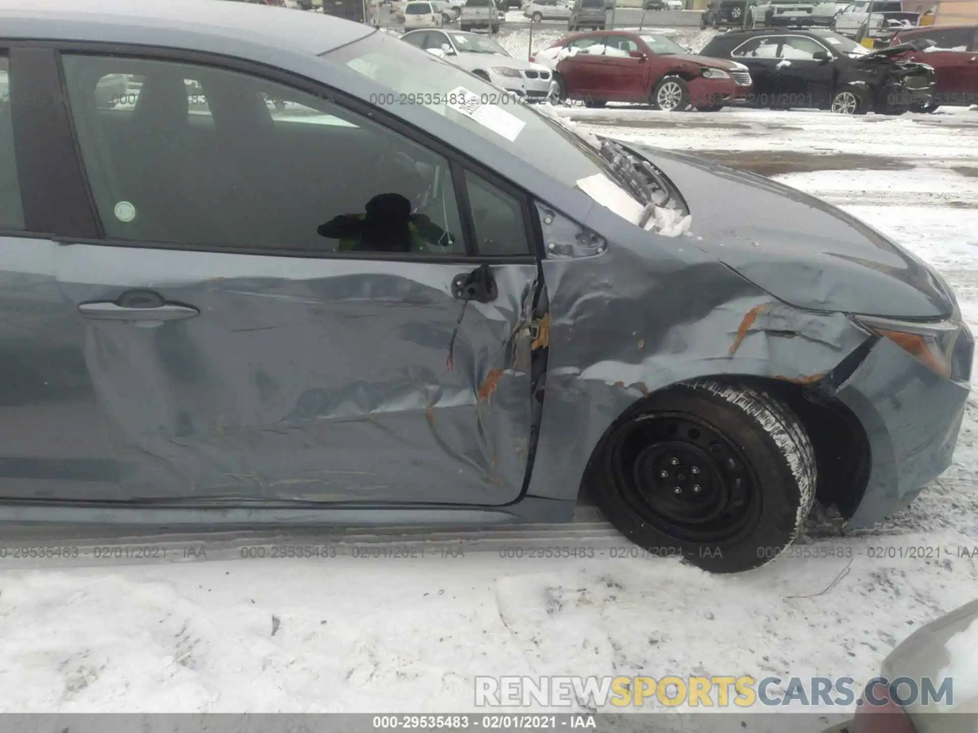 6 Photograph of a damaged car 5YFEPRAE9LP123970 TOYOTA COROLLA 2020