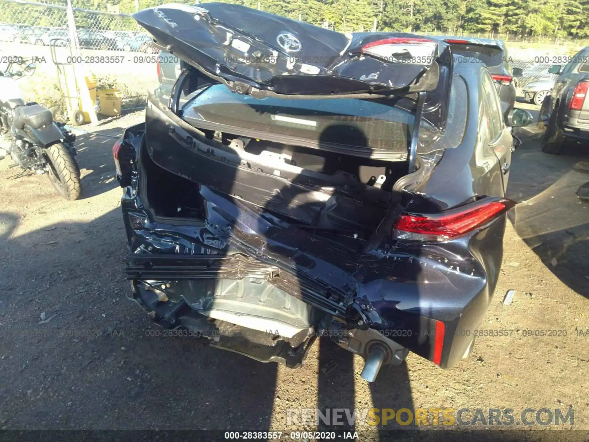 6 Фотография поврежденного автомобиля 5YFEPRAE9LP125119 TOYOTA COROLLA 2020