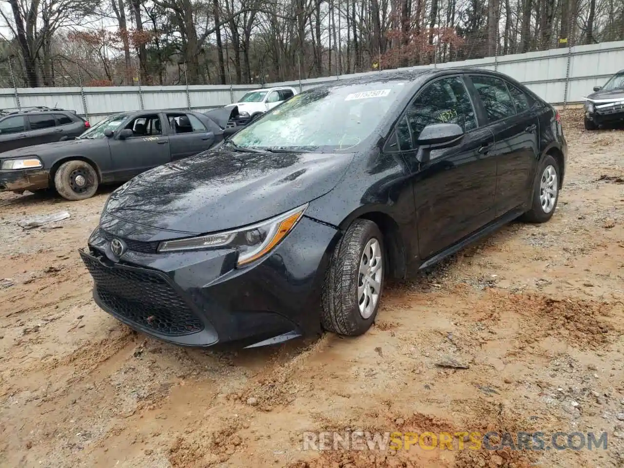 2 Photograph of a damaged car 5YFEPRAE9LP127808 TOYOTA COROLLA 2020