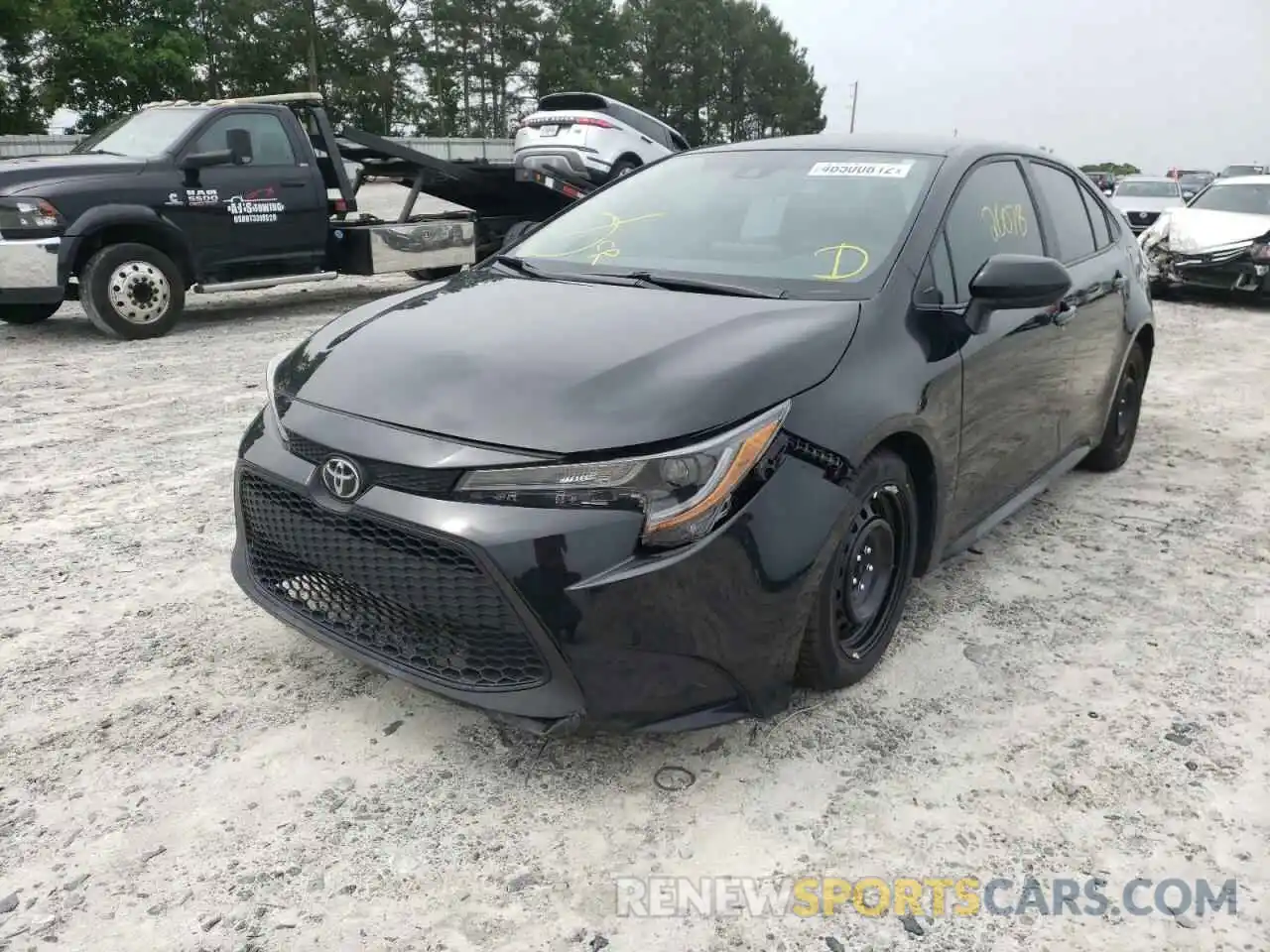 2 Photograph of a damaged car 5YFEPRAE9LP129462 TOYOTA COROLLA 2020