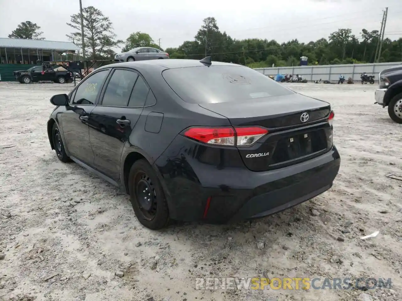 3 Photograph of a damaged car 5YFEPRAE9LP129462 TOYOTA COROLLA 2020