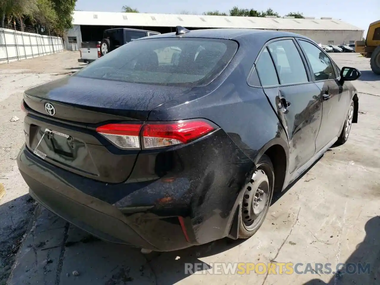 4 Photograph of a damaged car 5YFEPRAE9LP131678 TOYOTA COROLLA 2020