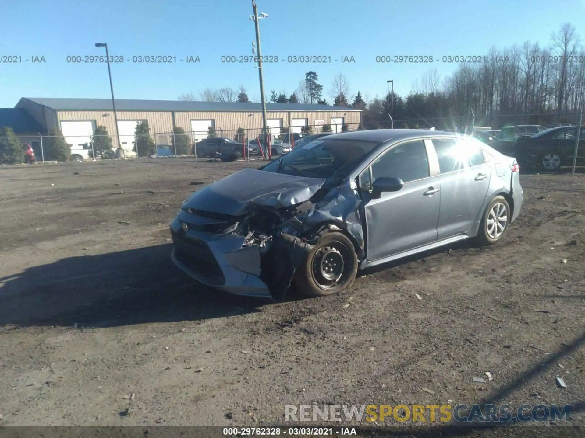 6 Photograph of a damaged car 5YFEPRAE9LP134676 TOYOTA COROLLA 2020