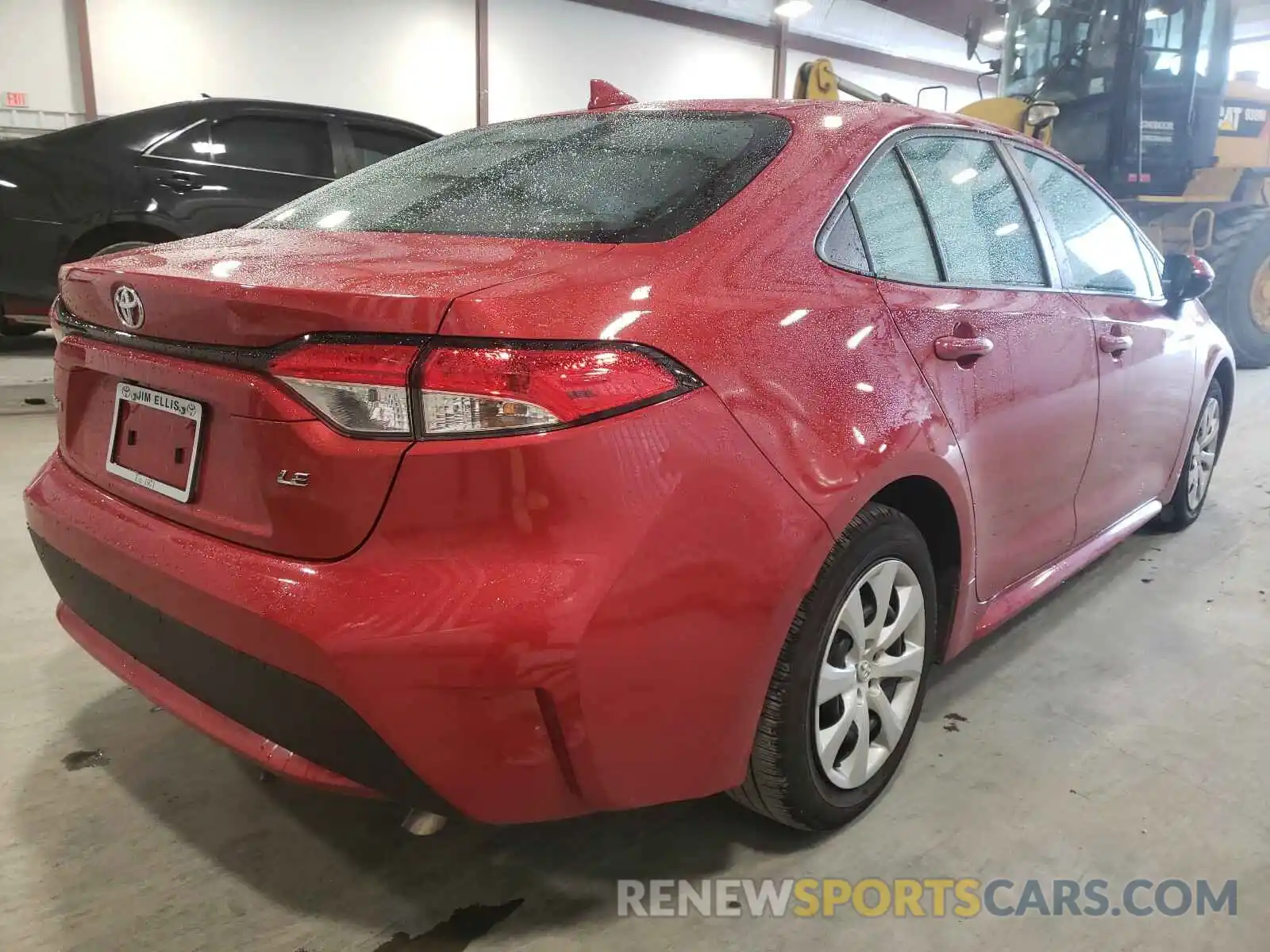 4 Photograph of a damaged car 5YFEPRAE9LP138694 TOYOTA COROLLA 2020