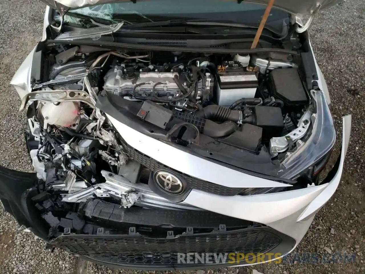 7 Photograph of a damaged car 5YFEPRAE9LP139232 TOYOTA COROLLA 2020