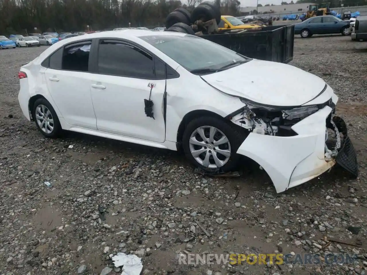 1 Photograph of a damaged car 5YFEPRAE9LP140607 TOYOTA COROLLA 2020