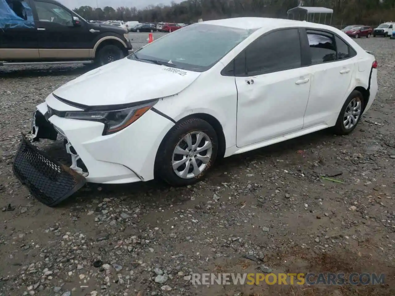 2 Photograph of a damaged car 5YFEPRAE9LP140607 TOYOTA COROLLA 2020