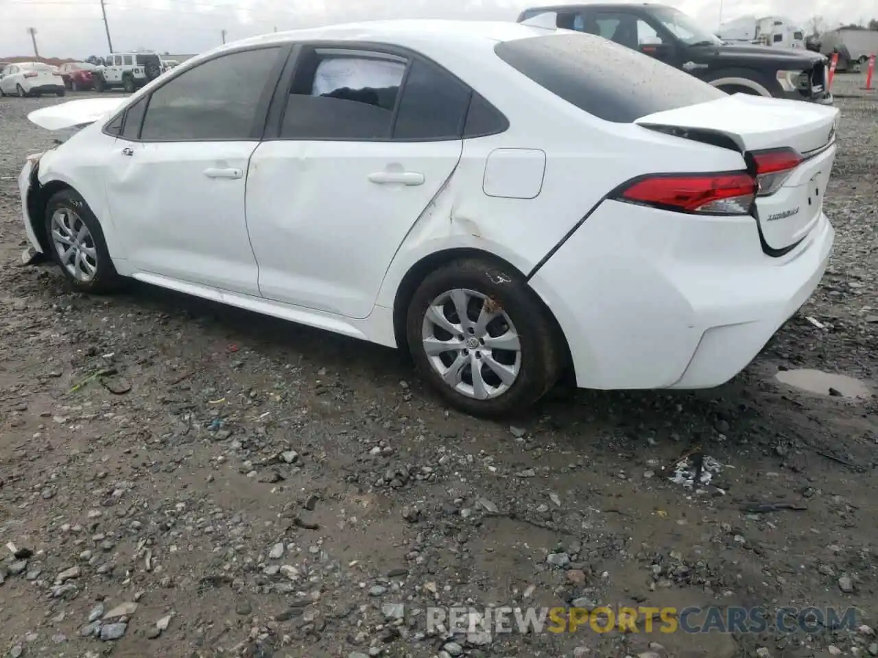 3 Photograph of a damaged car 5YFEPRAE9LP140607 TOYOTA COROLLA 2020