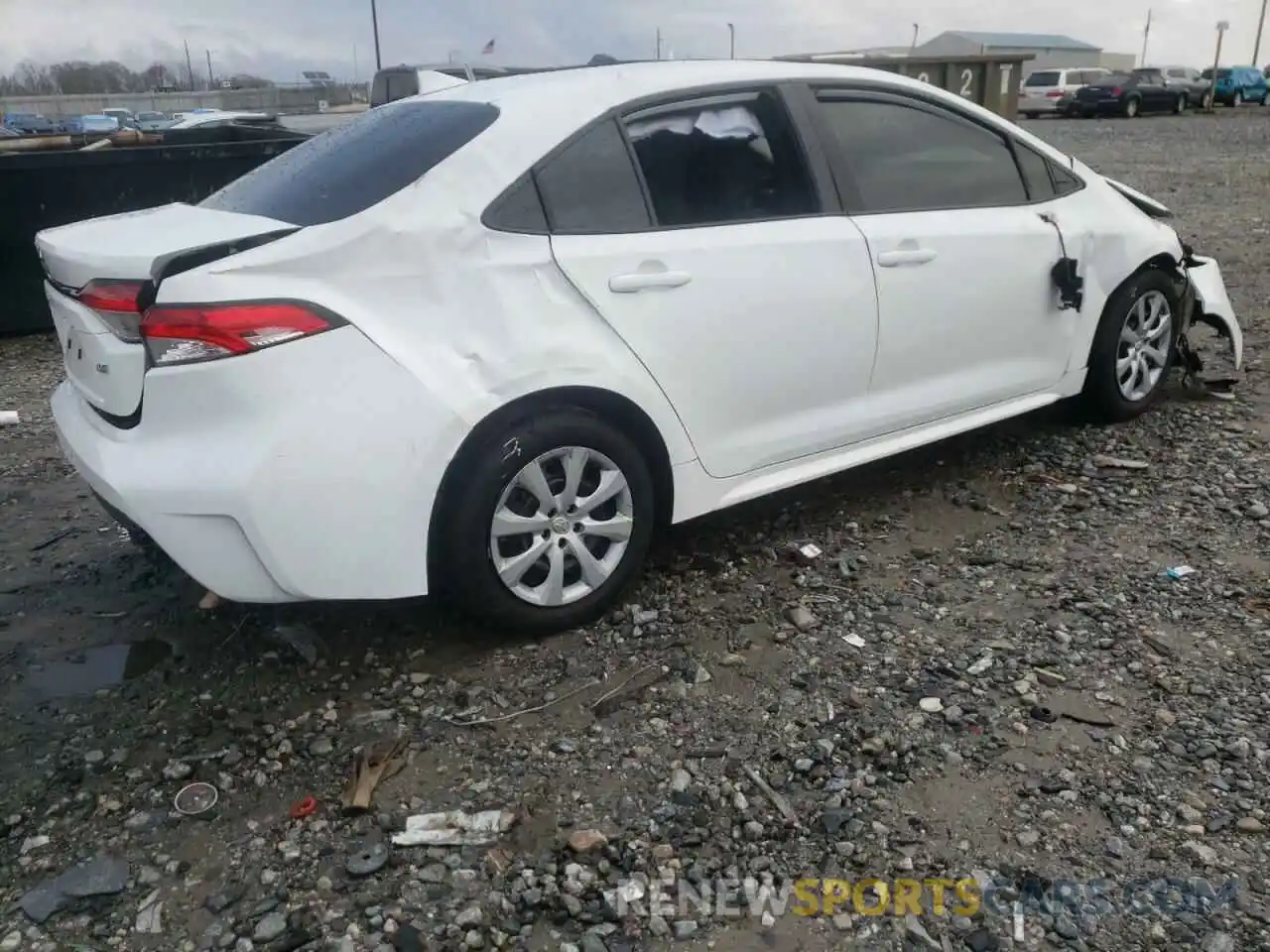 4 Photograph of a damaged car 5YFEPRAE9LP140607 TOYOTA COROLLA 2020