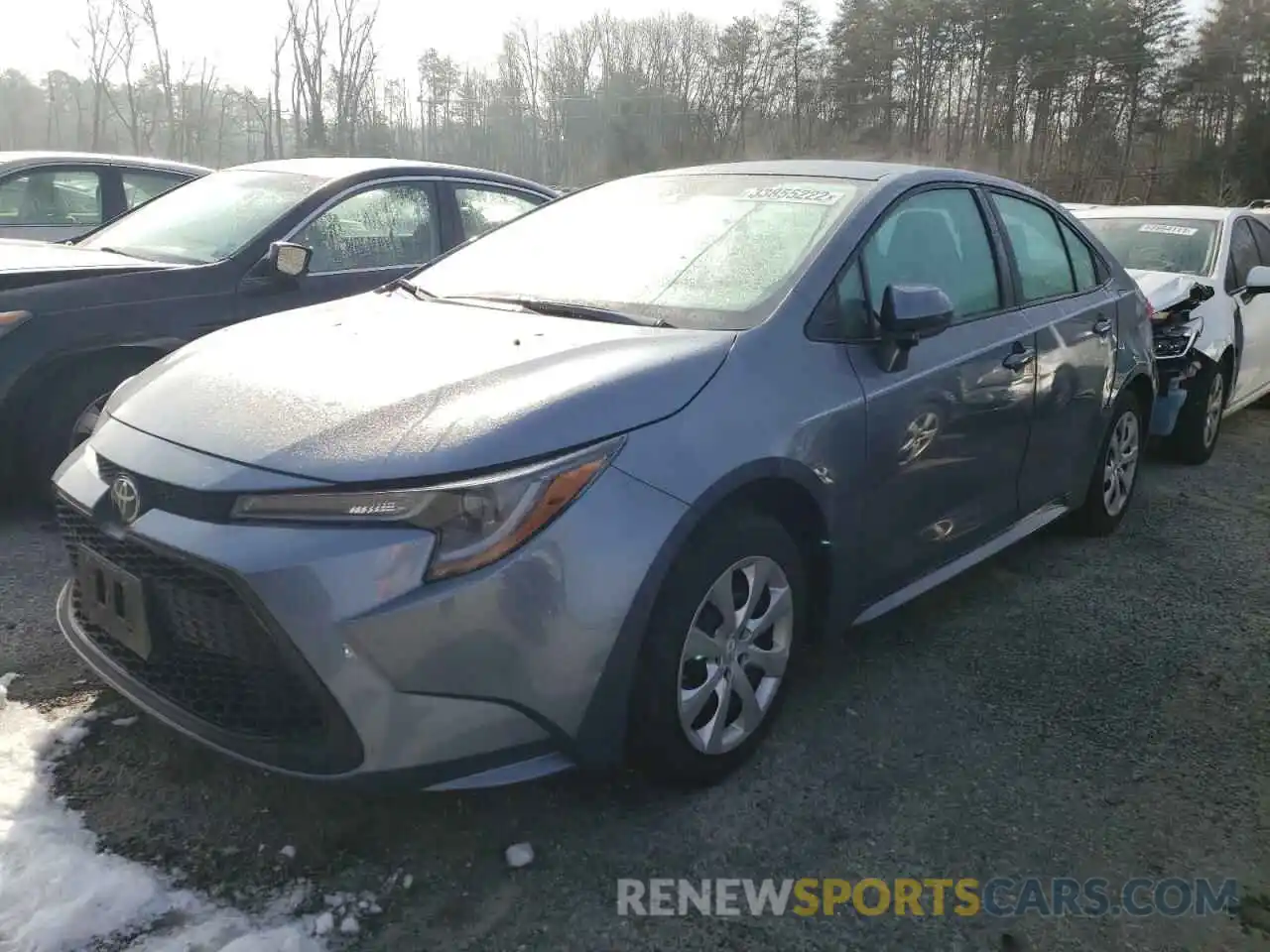 2 Photograph of a damaged car 5YFEPRAE9LP141367 TOYOTA COROLLA 2020